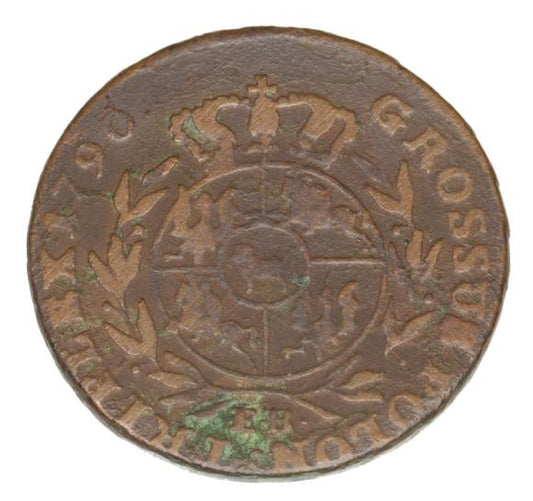 Trojak 1790 Stanisław August Poniatowski Polska Warszawa