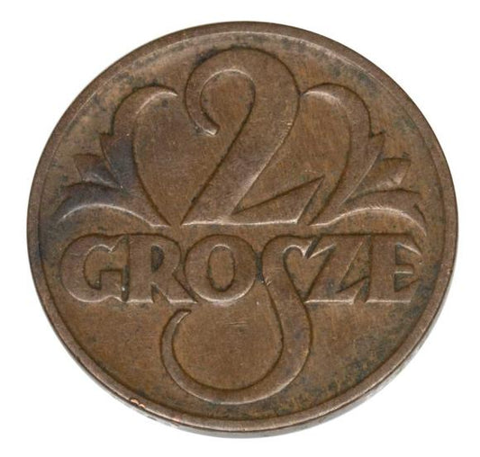 2 grosze 1928 II RP Warszawa